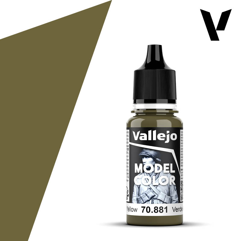 Modellfarbe Grün Gelb - 18ml