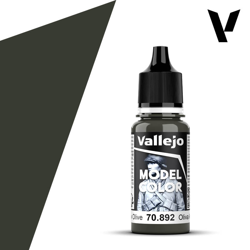 Modellfarbe Gelboliv - 18ml
