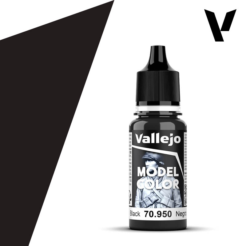 Modellfarbe Schwarz - 18ml