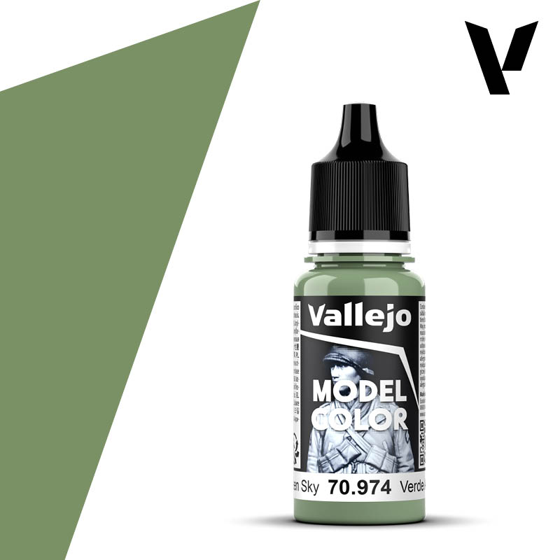 Modellfarbe Grün Himmel - 18ml