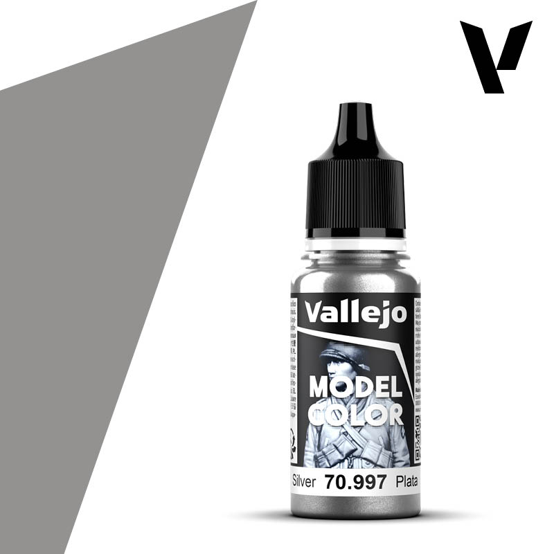 Modellfarbe Silber - 18ml