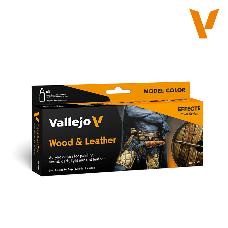 Holz und Leder - Malset