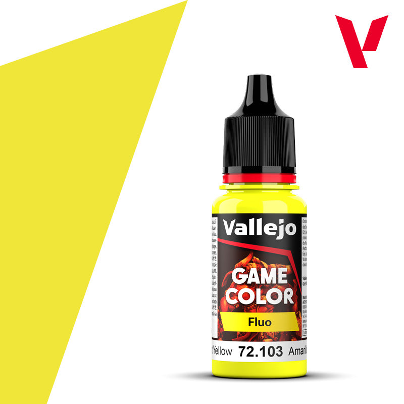 Spielfarbe Fluoreszierendes Gelb - 18ml