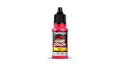 Spielfarbe Fluoreszierendes Rot - 18ml