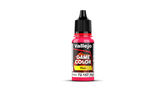 Spielfarbe Fluoreszierendes Rot - 18ml