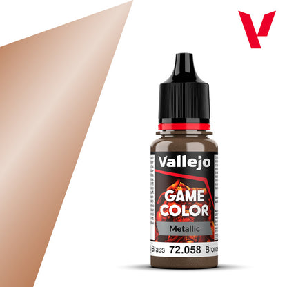Spielfarbe metallic Brassy Brass - 18ml