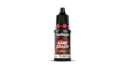 Game Color Wash Schwarz - 18ml