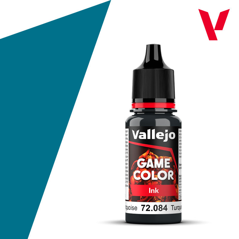 Spielfarbe Tinte Dunkeltürkis - 18ml