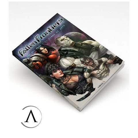 Fallen Frontiers - Kunstbuch (EN)