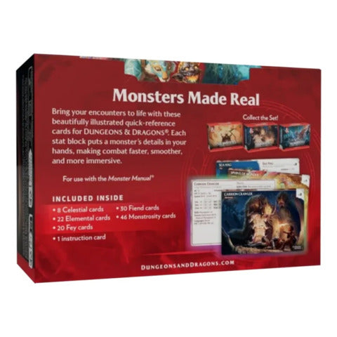 D&D Mythical & Menacing Monster Cards - CR 0-5