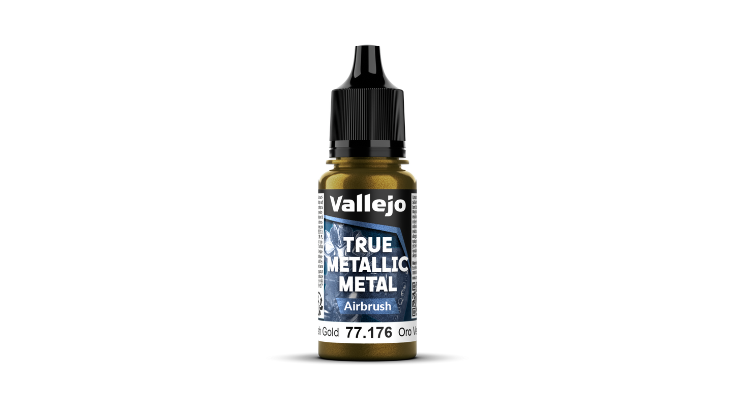 True Metallic Metal - Grünliches Gold (Airbrush) - 18ml