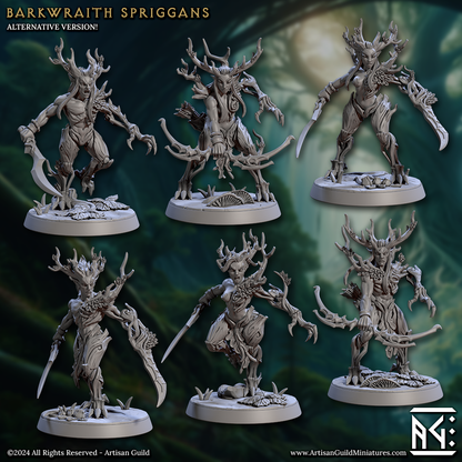 Barkraith-Zweige