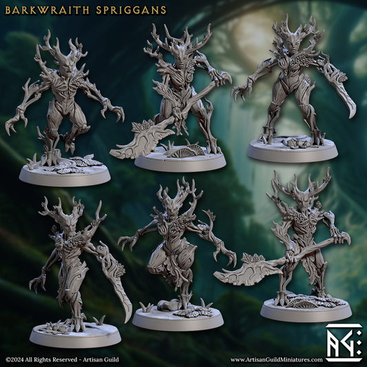 Barkraith-Zweige
