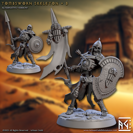 Tombswork Skeleton B