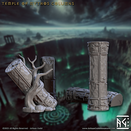 Gelände des Tempels des Mythos