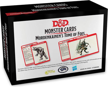 D&amp;D-Monsterkarten – Mordenkainens Foliant der Feinde