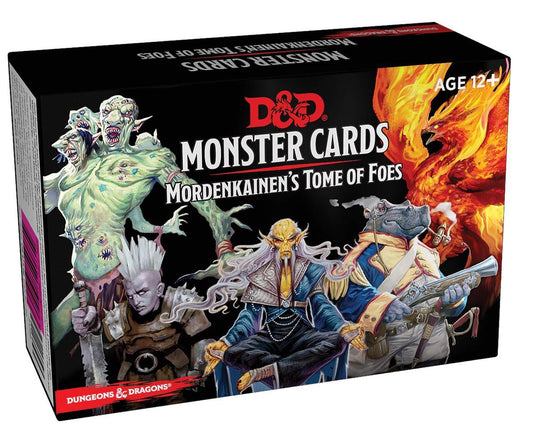 D&amp;D Monster Cards - Mordenkainen's Tome of Foes
