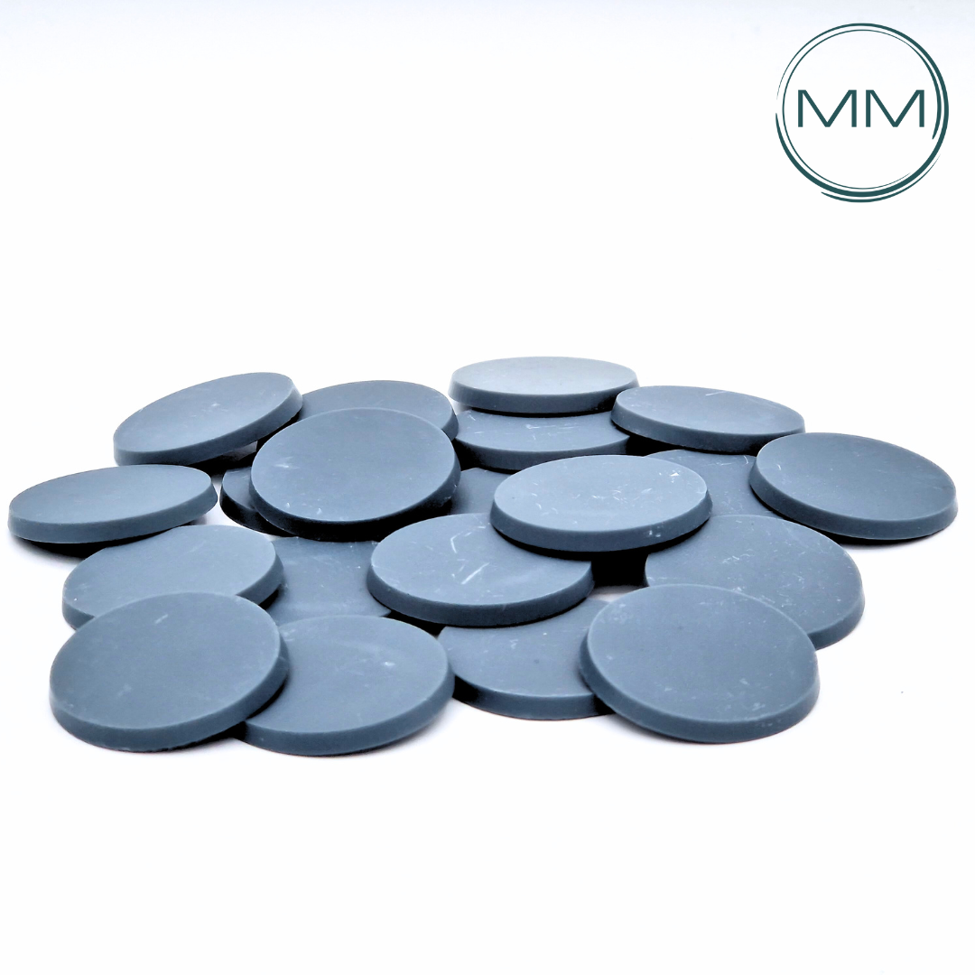25mm round bases