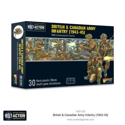 Infanterie der britischen und kanadischen Armee (1943–1945)