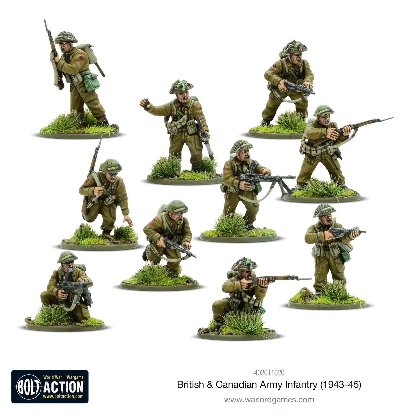 Infanterie der britischen und kanadischen Armee (1943–1945)