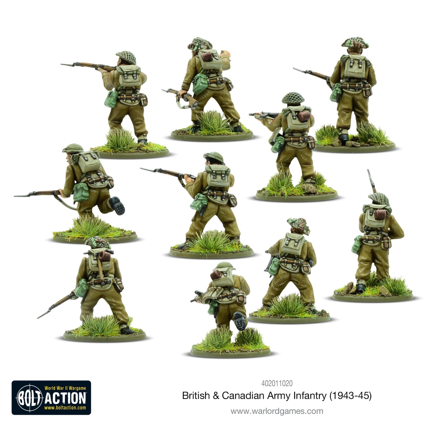 Infanterie der britischen und kanadischen Armee (1943–1945)