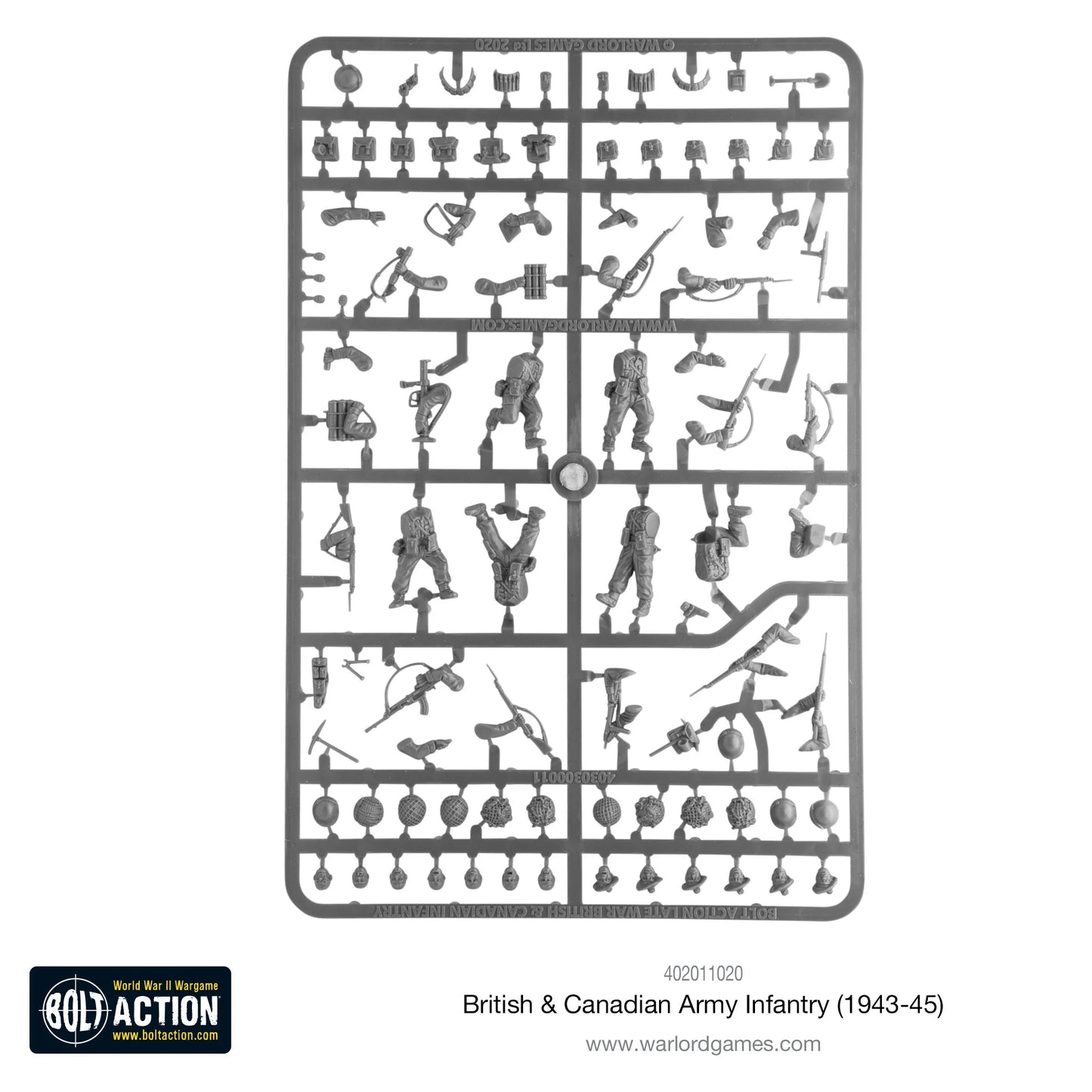 Infanterie der britischen und kanadischen Armee (1943–1945)