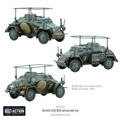 Sd.Kfz 222/223 armored car