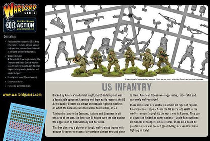 US-Infanterie - Amerikanische GIs aus dem Zweiten Weltkrieg