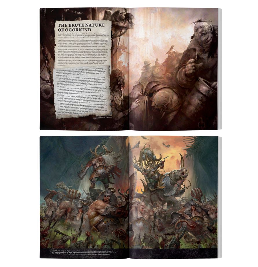 Age of Sigmar Battletome - Ogor Mawtribes