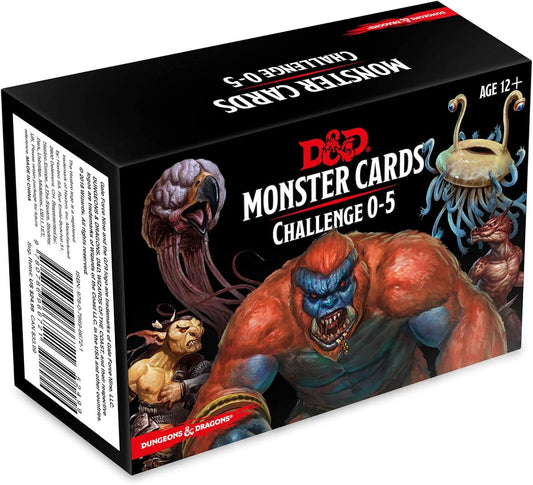 D&amp;D-Monsterdeck: CR 0-5