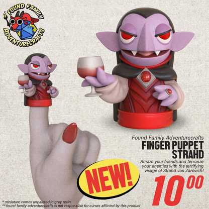 Finger Puppet Strahd