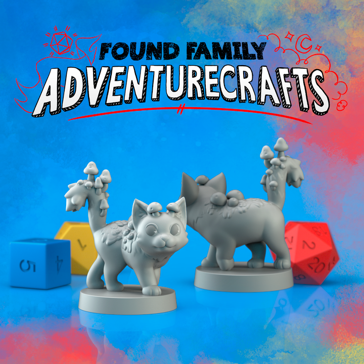 Cat Familiar Mushroomfolk