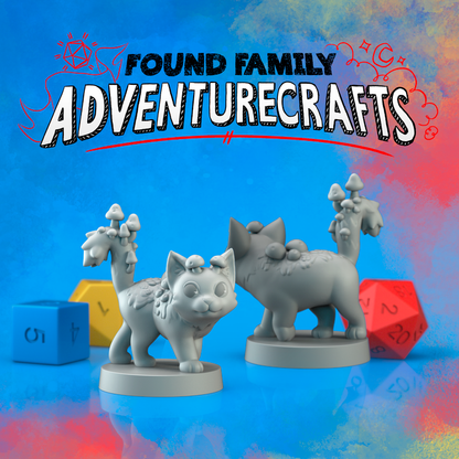 Cat Familiar Mushroomfolk
