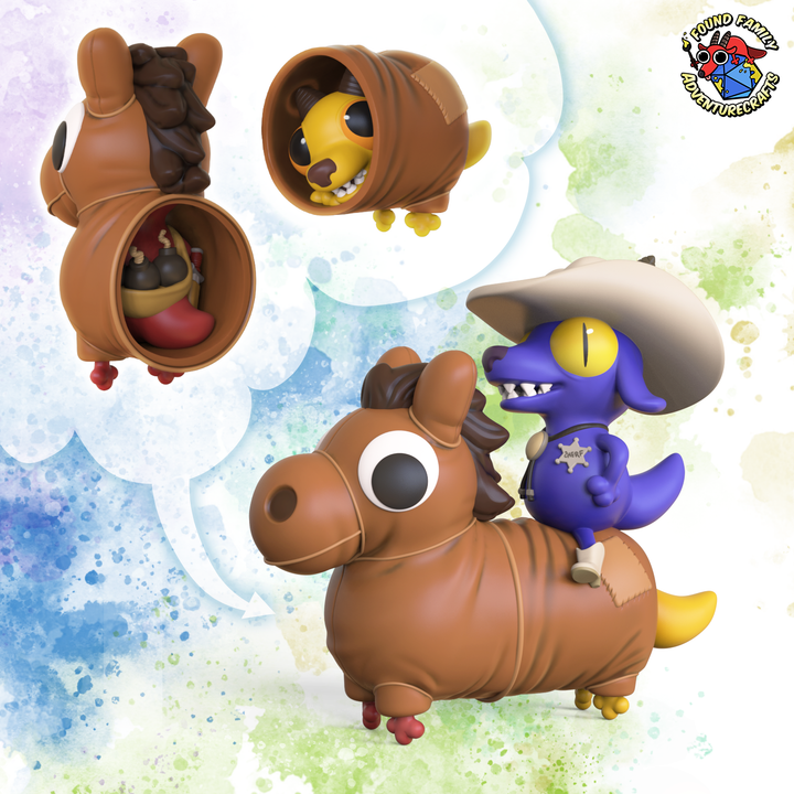 Kobold Cowpoke and "Horse"