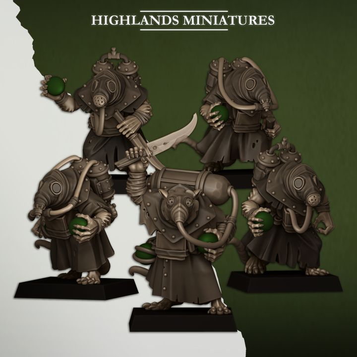 Sewer Vermin Poison Carriers