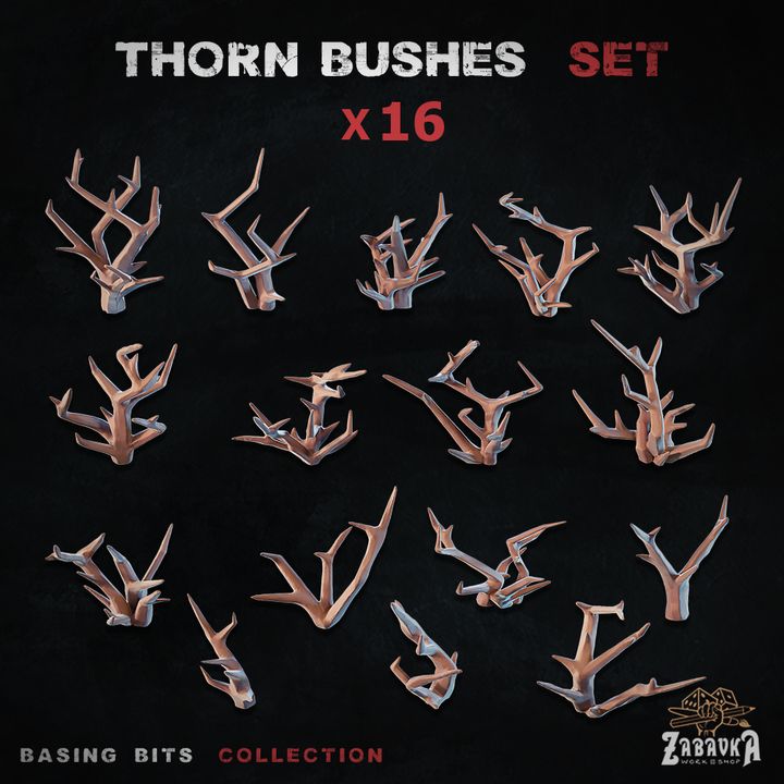 Basing Bits - Thorn Bushes