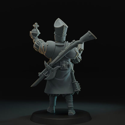 Battle Cleric with Holy Grenade