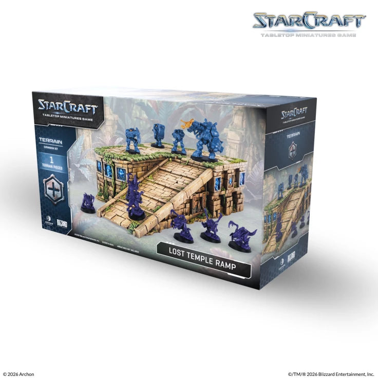 StarCraft – Terrain - Lost Temple Ramp