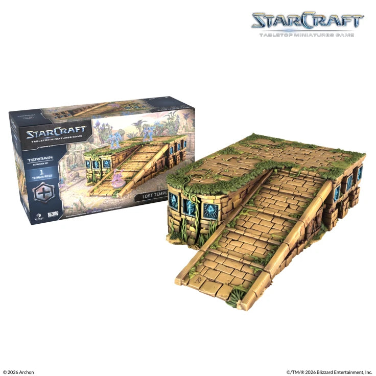 StarCraft – Terrain - Lost Temple Ramp