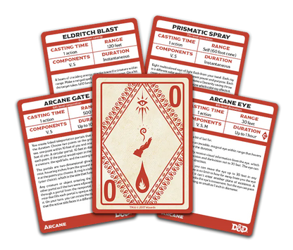D&amp;D Spellbook Cards: Arcane Deck
