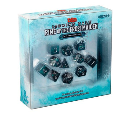 D&D Icewind Dale: Rime of the Frostmaiden Dice & Miscellany