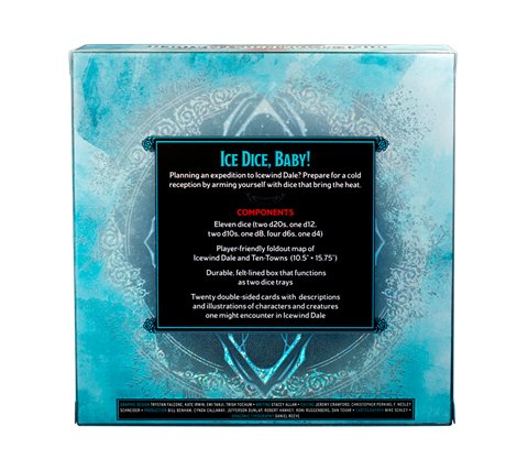 D&D Icewind Dale: Rime of the Frostmaiden Dice & Miscellany