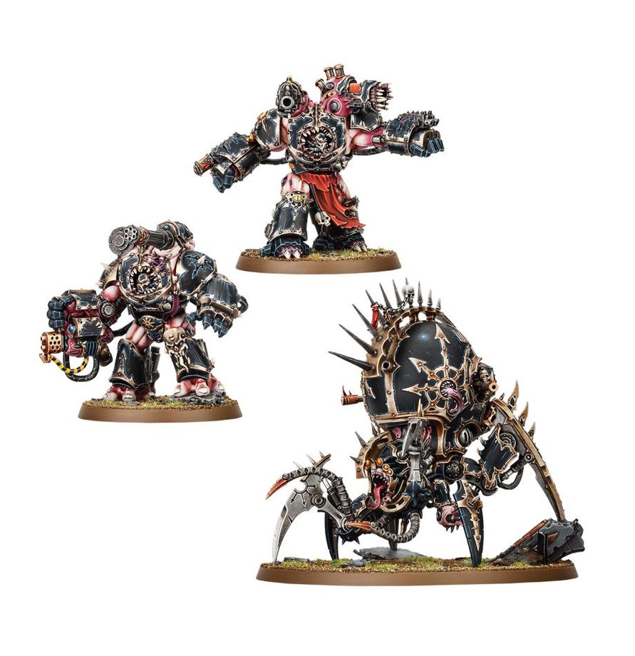 Chaos Space Marines - Venomcrawler and Obliterators - Web Exclusive