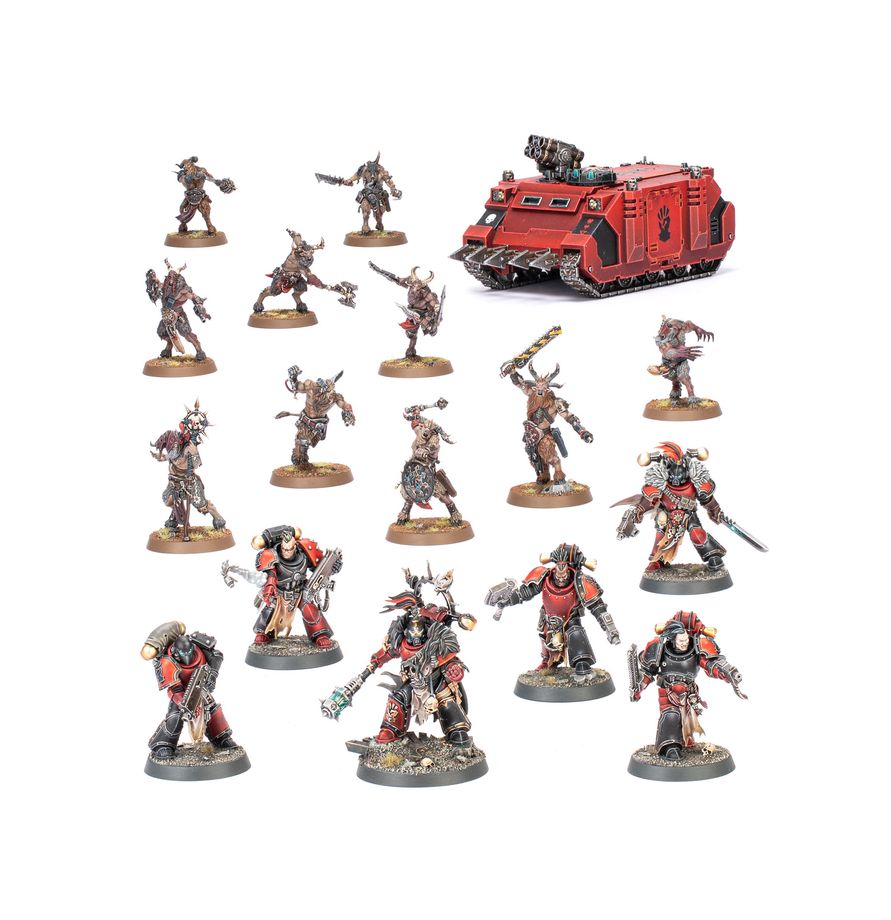 Chaos Space Marines – Kampfpatrouille Red Corsairs