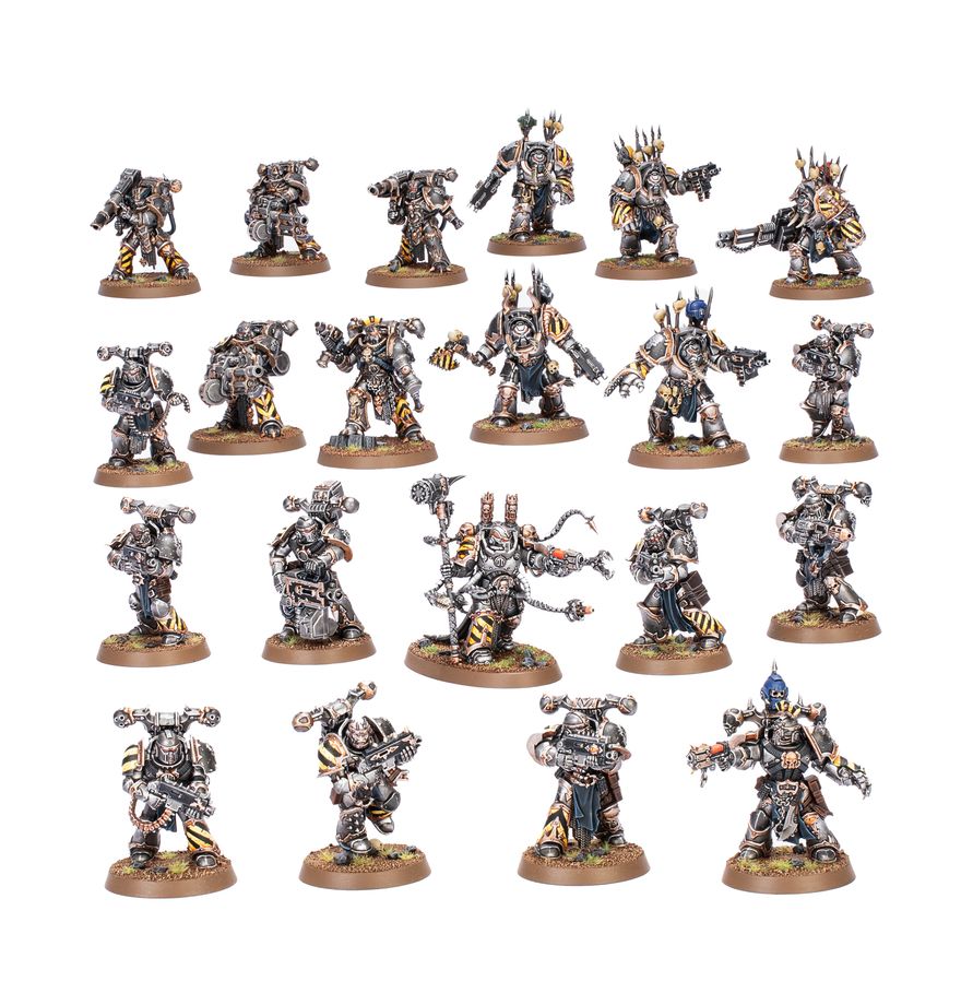 Chaos Space Marines - Iron Warriors Kampfpatrouille