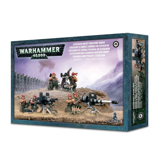 Astra Militarum - Catachan Heavy Weapon Squad - Web Exclusive