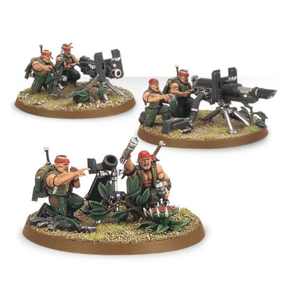 Astra Militarum - Catachan Heavy Weapon Squad - Web Exclusive