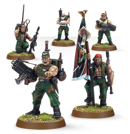 Astra Militarum - Catachan Command Squad - Web Exclusive