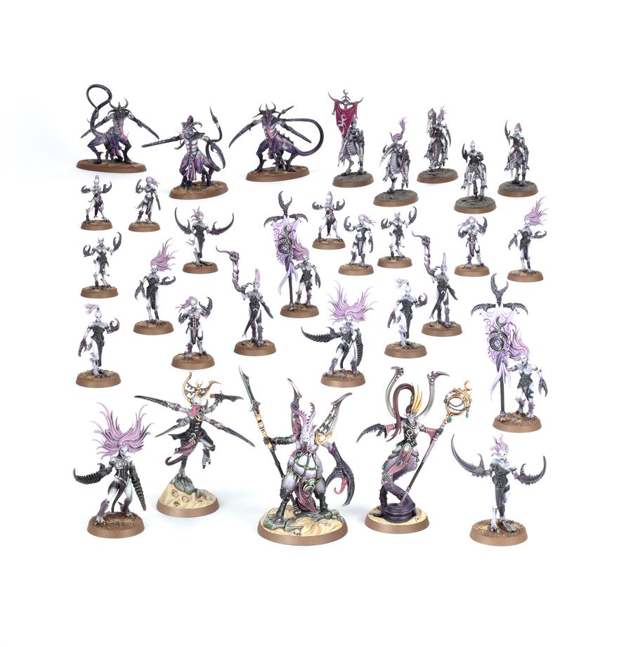 Hedonites of Slaanesh – Epicurean Revellers Spearhead
