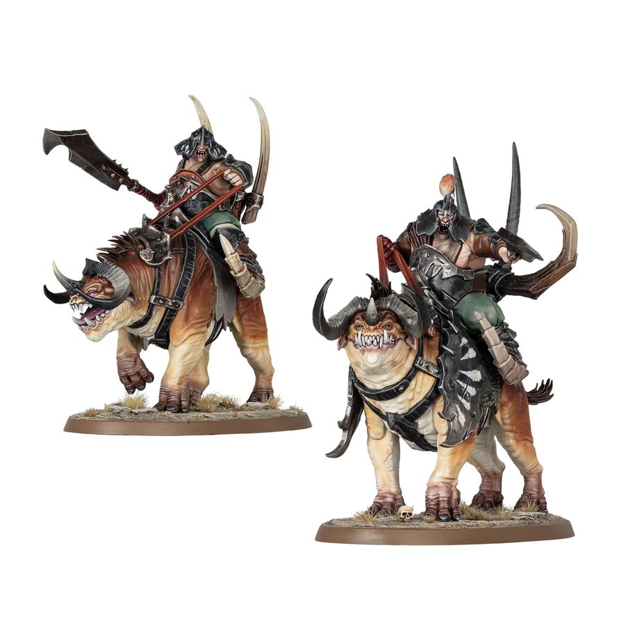 Ogor Mawtribes - Maulbeast Raiders/Maulbeast Cavalry